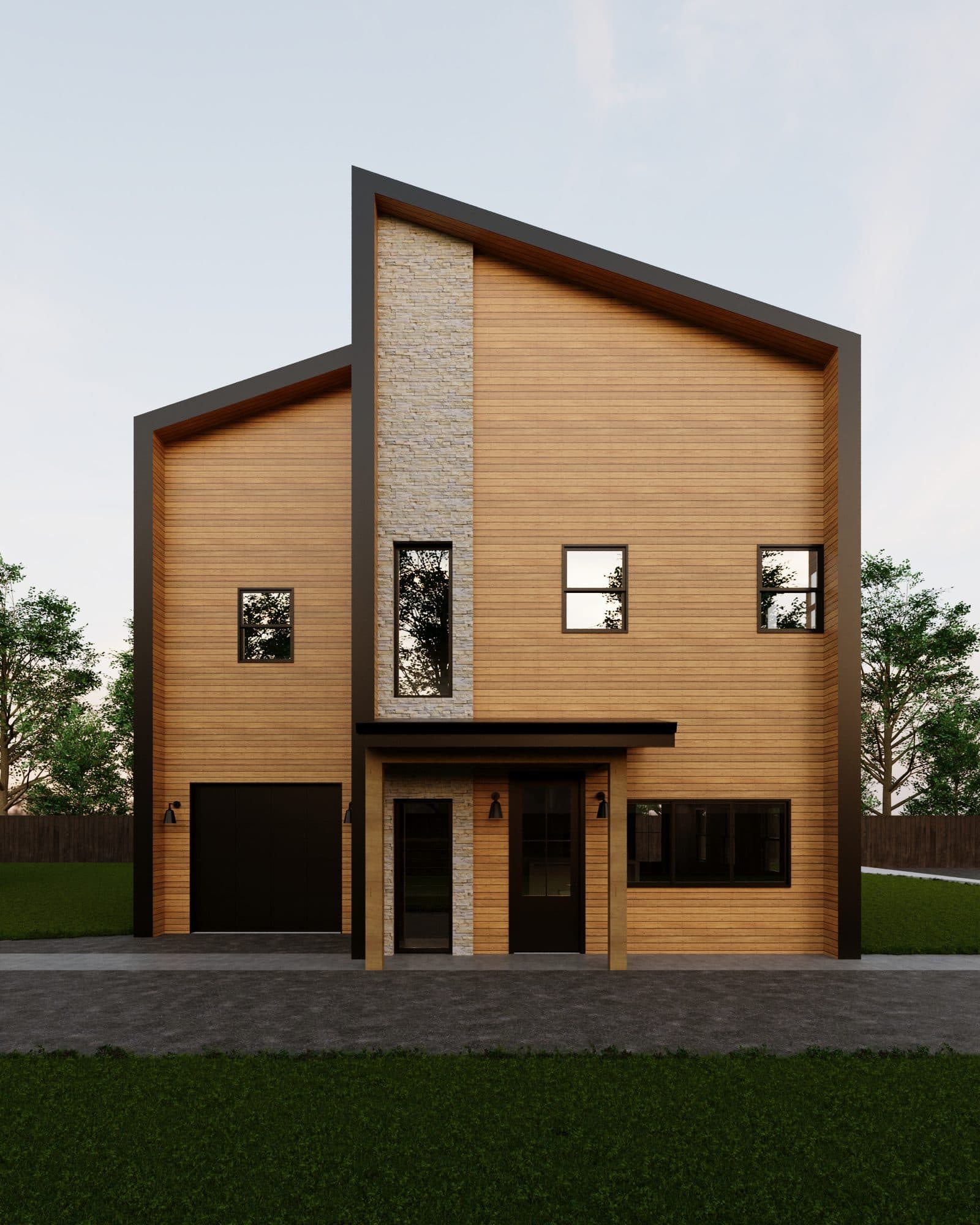 Burnet rooftop custom home