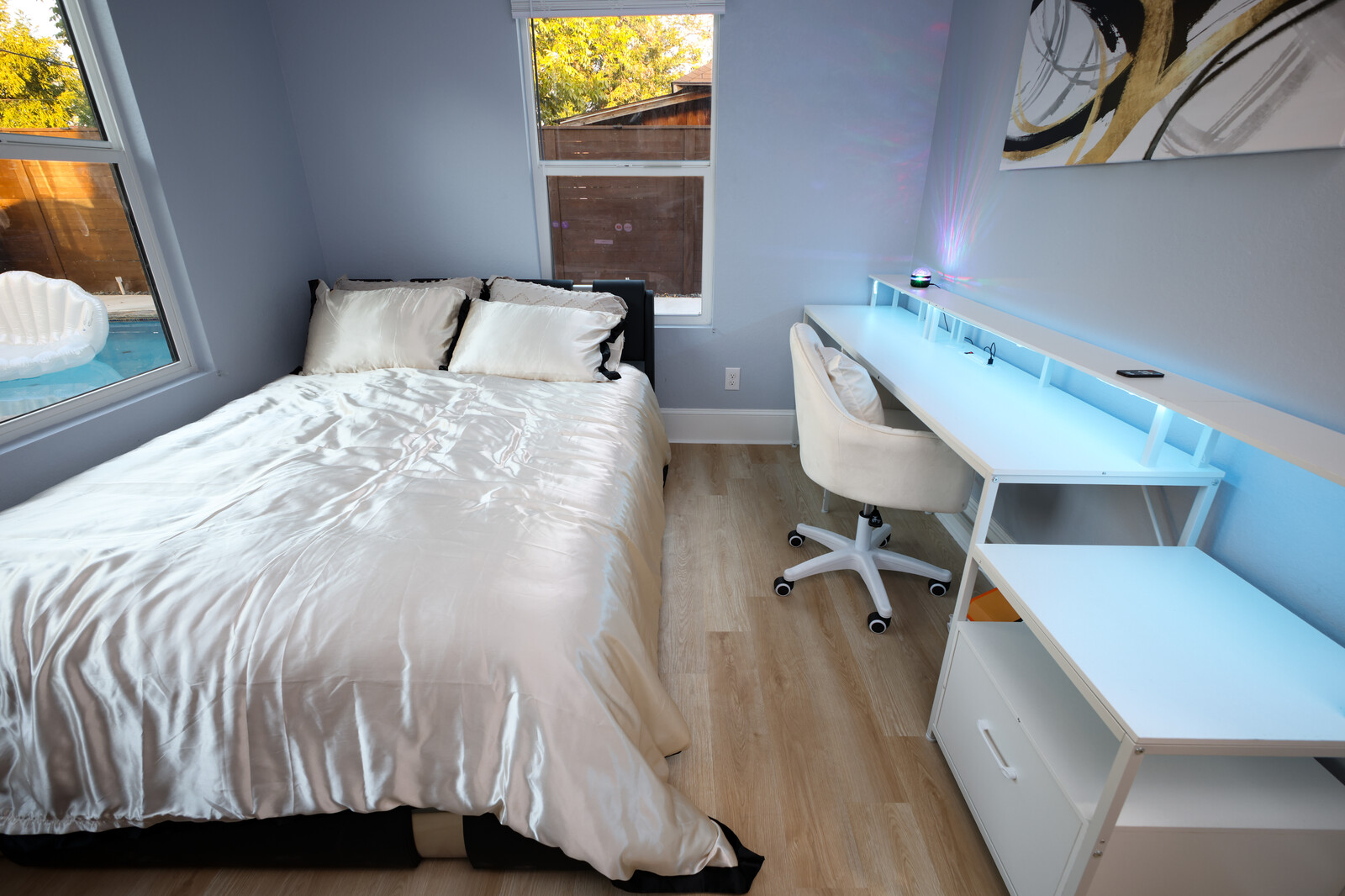 Kitchen island and main prep area